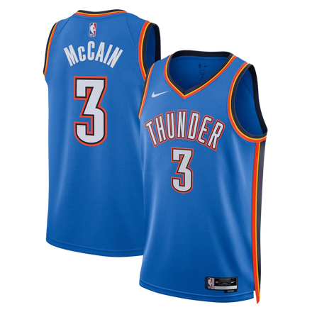 Jared McCain Oklahoma City Thunder Unisex - Icon Edition - Blue