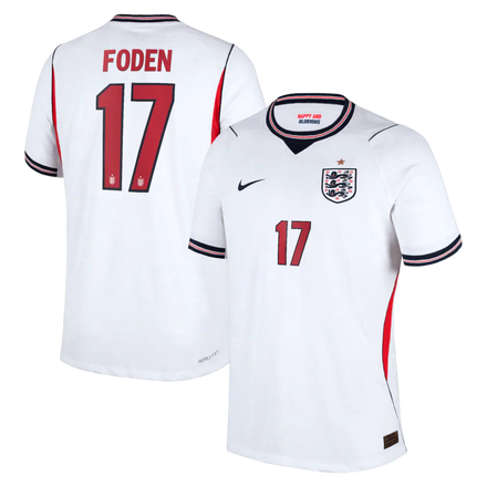 Phil Foden England National Team 2026 Home Match - White