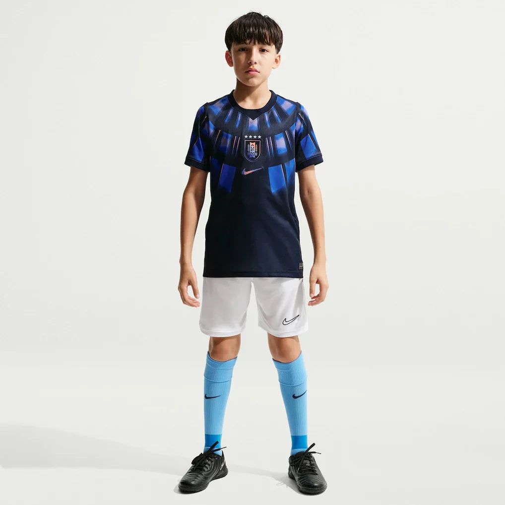 Uruguay National Team Nike Youth 2026 Away Stadium Jersey - Blue