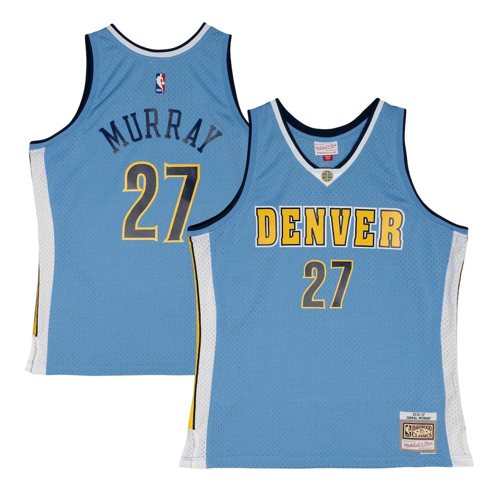Jamal Murray Denver Nuggets 2016/17 Throwback - Powder Blue