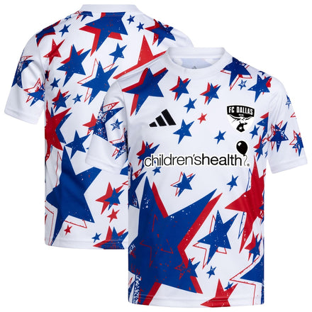 FC Dallas Youth 2026 Americana Pre-Match Jersey - White