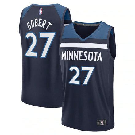 Rudy Gobert Minnesota Timberwolves Fanatics Fast Break Player Jersey - Icon Edition - Navy
