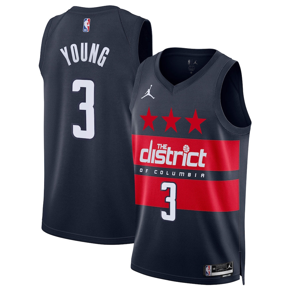 Trae Young Washington Wizards Unisex - Statement Edition - Navy