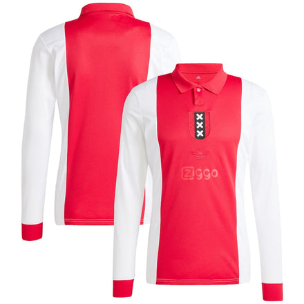 Ajax adidas 125th Anniversary Long Sleeve Jersey - White