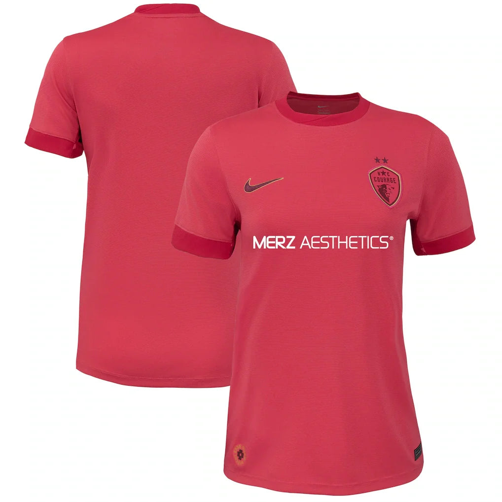 North Carolina Courage Nike Women's 2025 The Believe Kit Stadium Jersey - Scarlet
