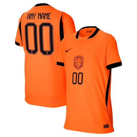 Netherlands National Team Youth 2026 Home Match Custom Jersey - Orange