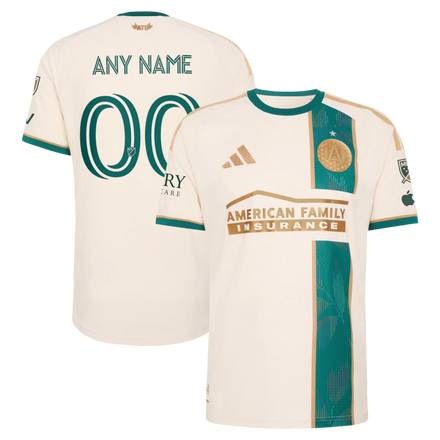 Atlanta United FC 2026 Spirit Of '96 On-Field Patch Custom Jersey - Tan