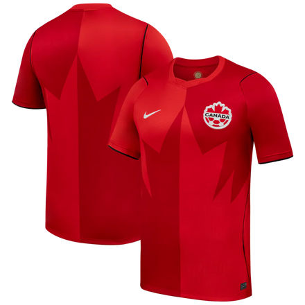 Canada Soccer Nike 2026 Home Stadium Jersey - Red