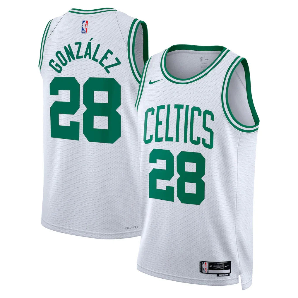 Hugo González Boston Celtics Unisex - Association Edition - White