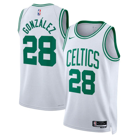 Hugo González Boston Celtics Unisex - Association Edition - White