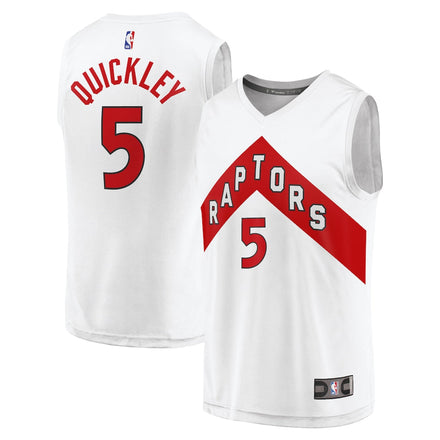 Immanuel Quickley Toronto Raptors Player Jersey - Association Edition - White