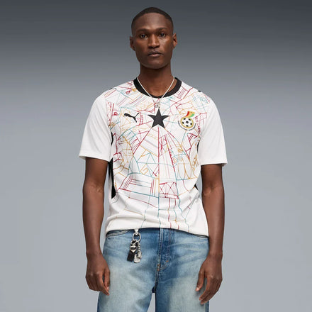 Ghana National Team Puma 2026 Home Jersey - White