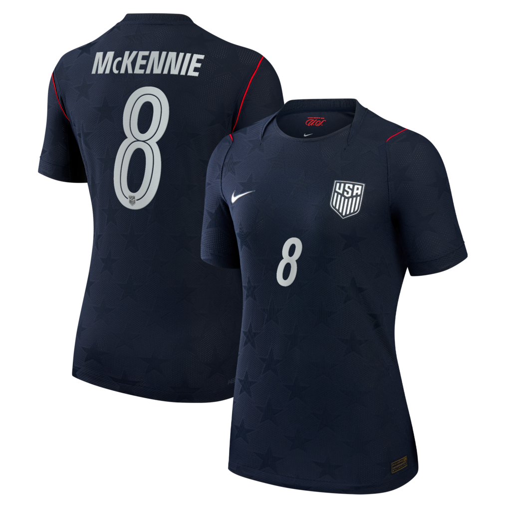 Weston McKennie USMNT Women's 2026 Away Match - Blue