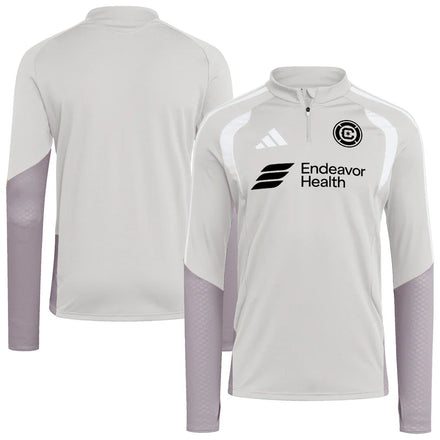Chicago Fire 2026 Tiro Competition Quarter-Zip Training Top - Silver