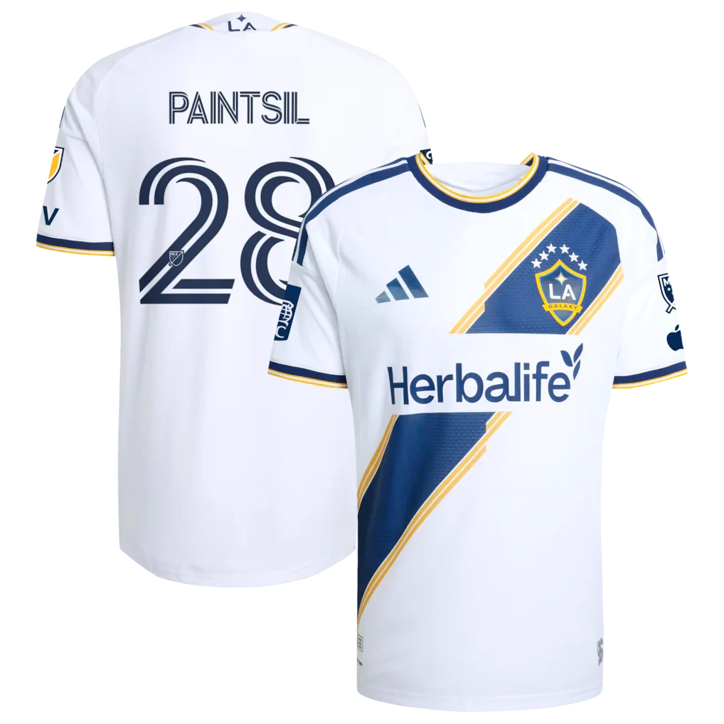 Joseph Paintsil LA Galaxy 2026 The VeloCITY Kit On-Field Patch Jersey - White