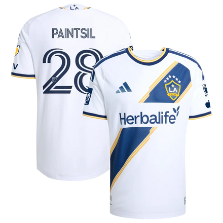 Joseph Paintsil LA Galaxy 2026 The VeloCITY Kit On-Field Patch Jersey - White