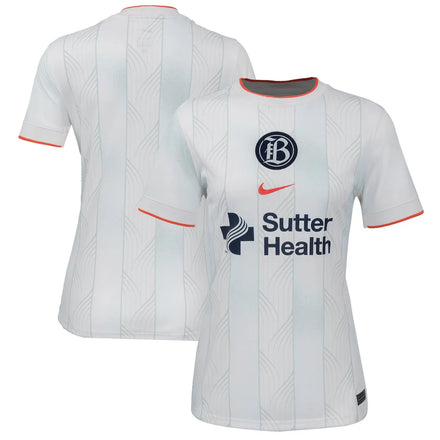 Bay FC Nike Women's 2025 Secondary Stadium Jersey - White