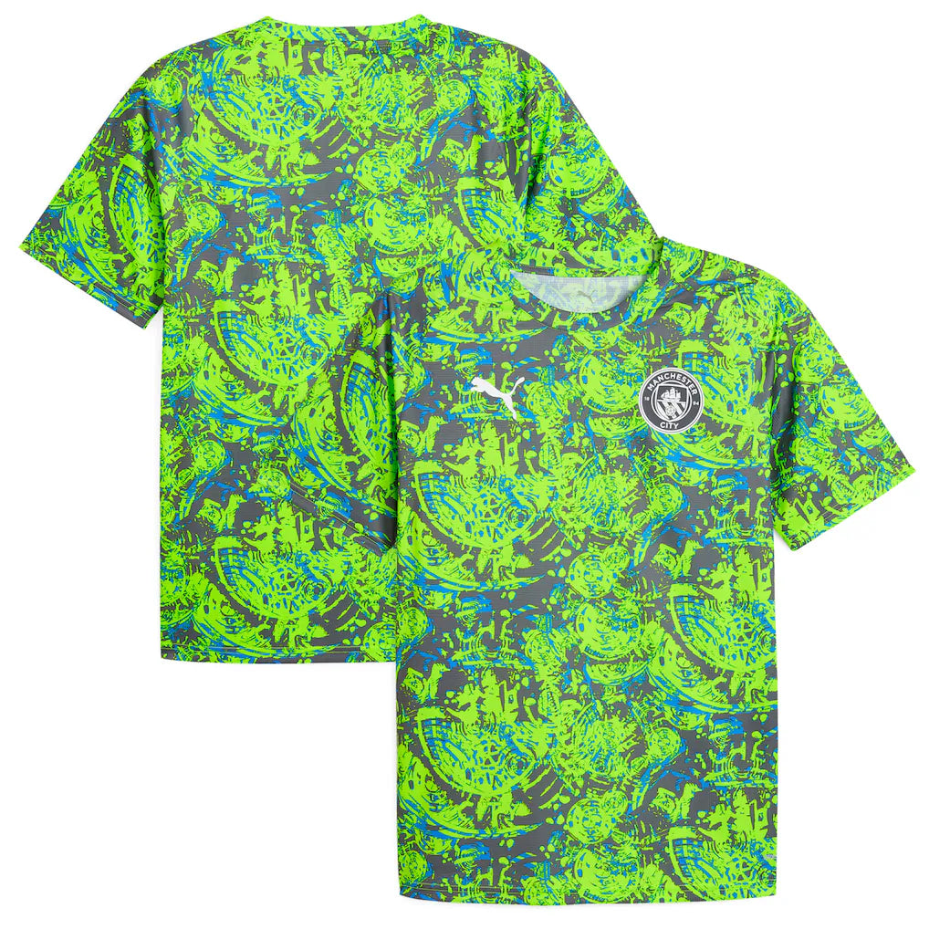Manchester City 2025/26 Pre-Match Training Jersey - Green