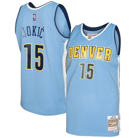 Nikola Jokic Denver Nuggets 2016/17 - Light Blue