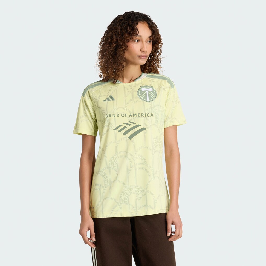 Portland Timbers adidas Women's 2026 Civic Stadium Kit Jersey - Yellow