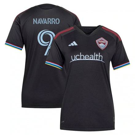 Rafael Navarro Colorado Rapids adidas Women's 2026 Colorful Colorado Jersey - Black