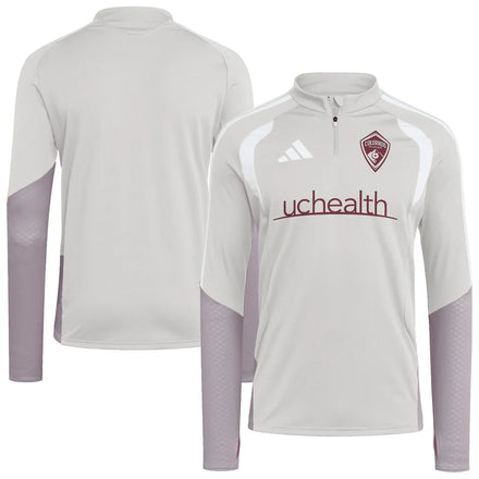 Colorado Rapids 2026 Tiro Competition Quarter-Zip Training Top - Silver