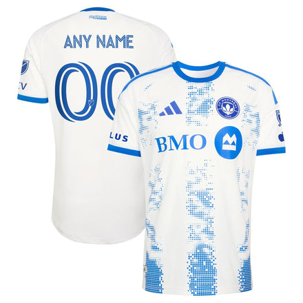 CF Montreal 2026 The Procure Jersey On-Field Patch Custom Jersey - White
