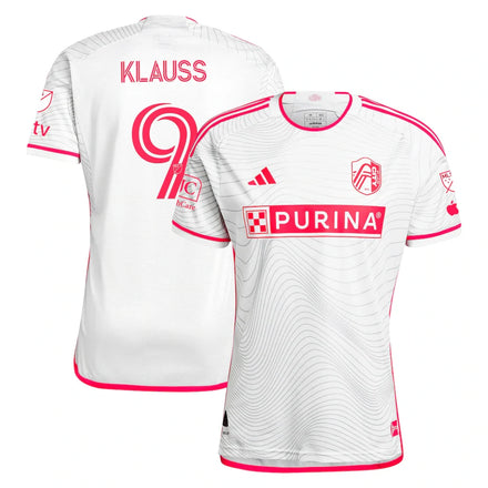 João Klauss St. Louis City SC 2024 The Confluence Kit Player Jersey - White
