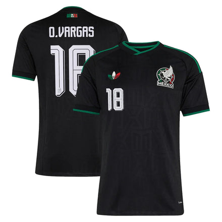 Obed Vargas Mexico National Team 2026 Third On-Field - Black
