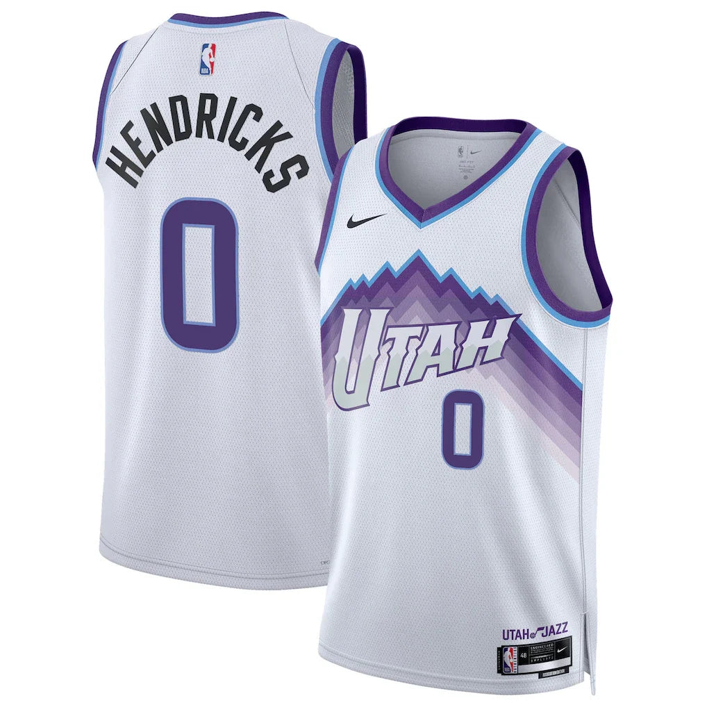 Taylor Hendricks Utah Jazz Unisex - Association Edition - White