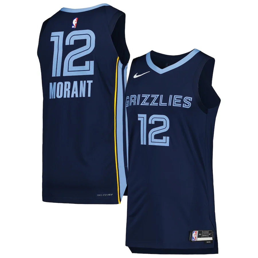 Ja Morant Memphis Grizzlies - Icon Edition - Navy