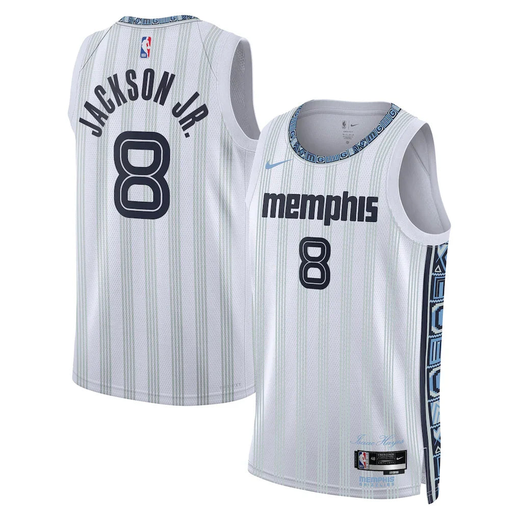 Jaren Jackson Jr. Memphis Grizzlies Unisex 2025/26 - White - City Edition