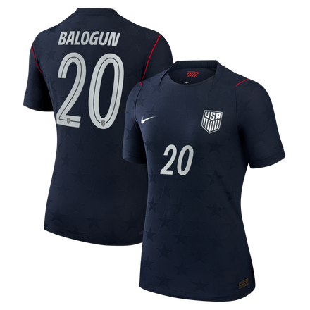 Folarin Balogun USMNT Women's 2026 Away Match - Blue