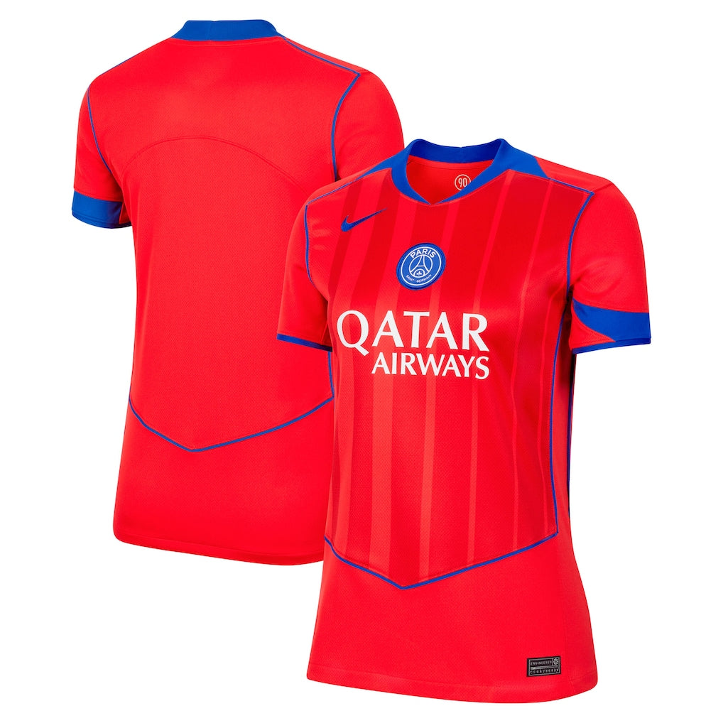 Paris Saint-Germain Nike Women's 2025/26 Third Jersey - Red