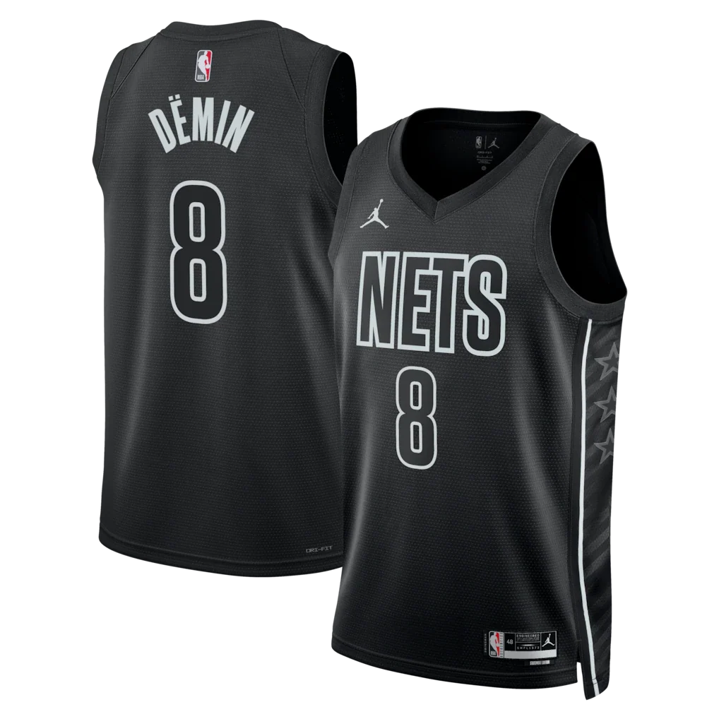 Egor Dëmin Brooklyn Nets Unisex - Statement Edition - Black