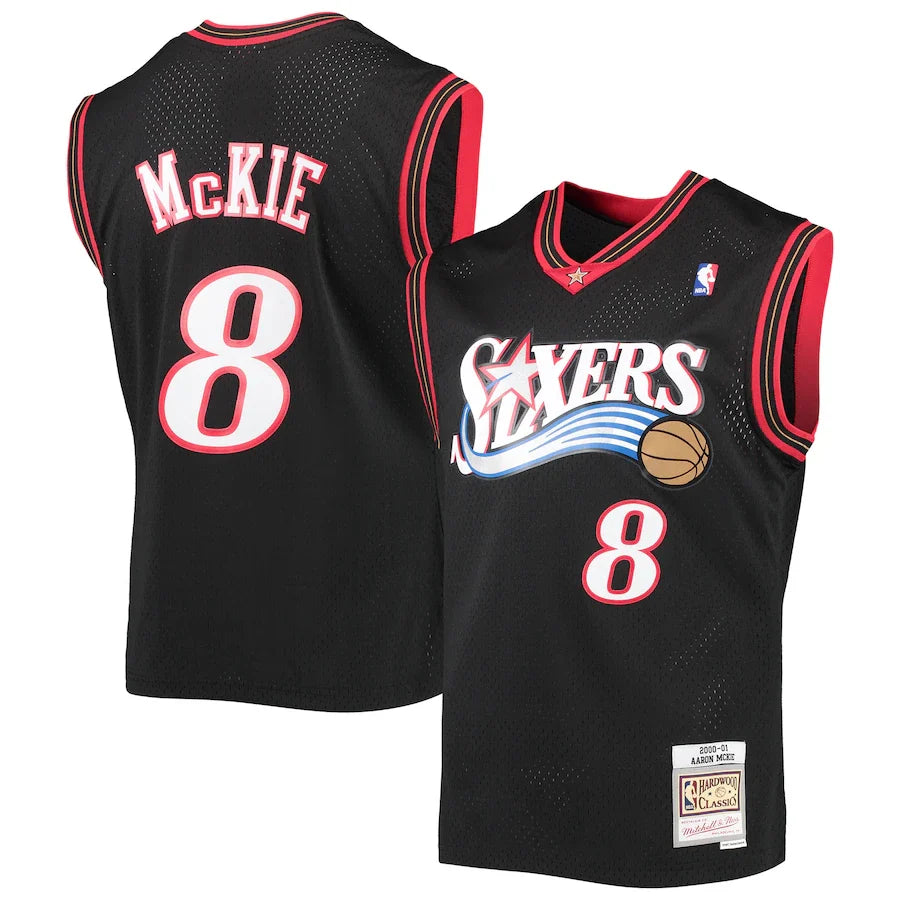 Aaron McKie Philadelphia 76ers Hardwood Classics - Black