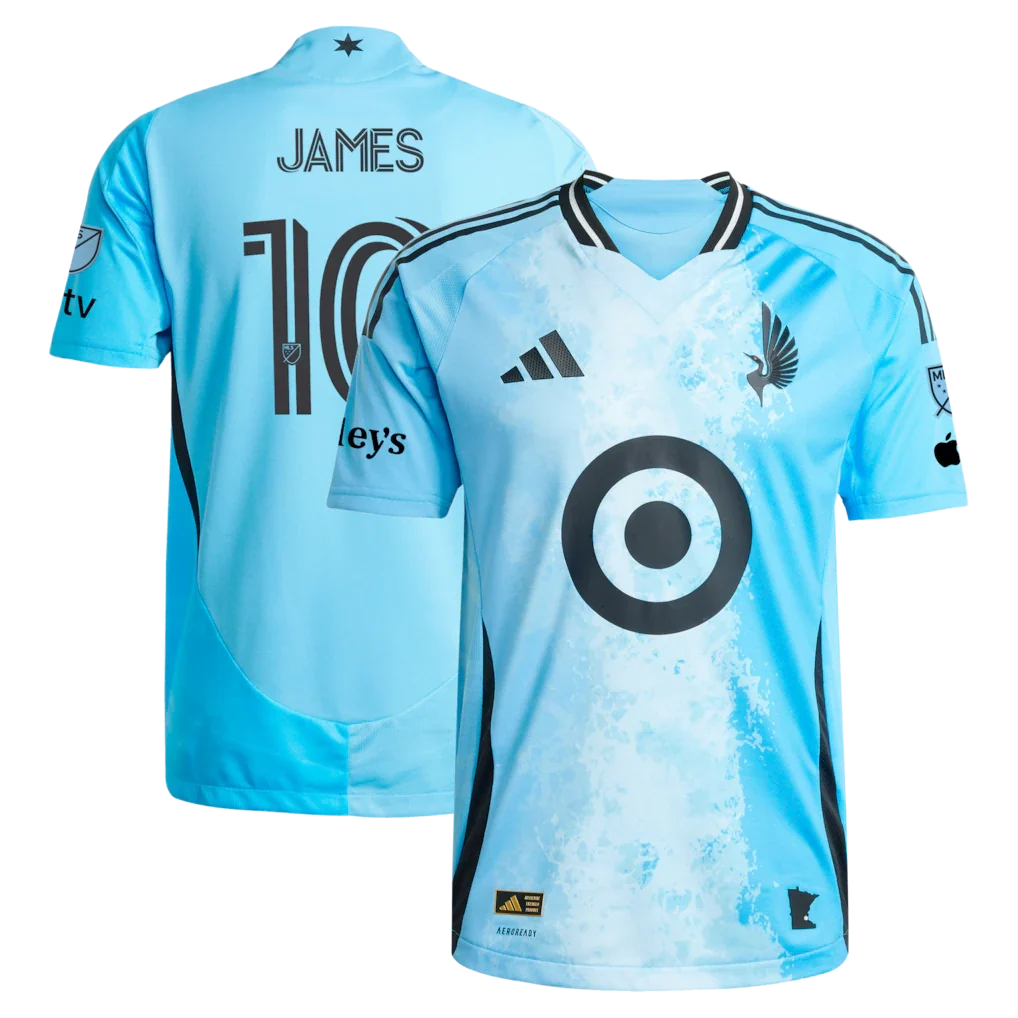 James Rodriguez Minnesota United FC 2025 CONVERGENCE On-Field – Blue