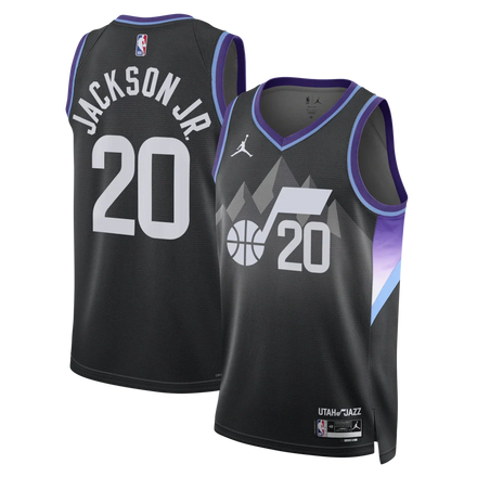 Jaren Jackson Jr. Utah Jazz Unisex - Statement Edition - Black