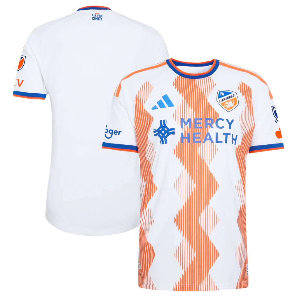 FC Cincinnati 2026 The Seven Hills Kit On-Field Patch Jersey - White