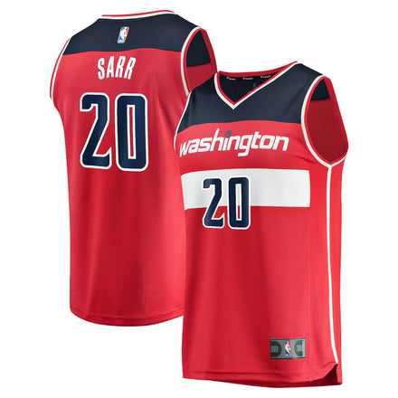 Alexandre Sarr Washington Wizards Fanatics Fast Break Player Jersey - Icon Edition - Red