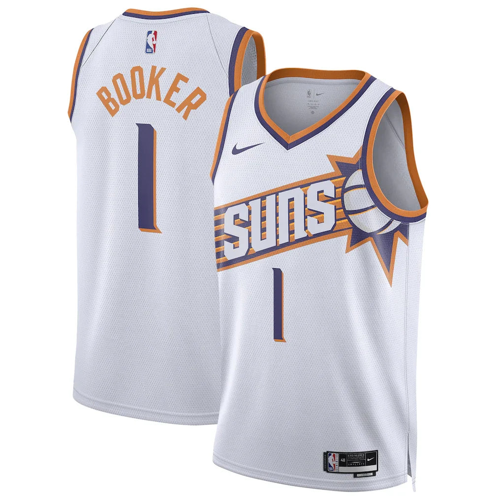 Devin Booker Phoenix Suns Unisex - Association Edition - White