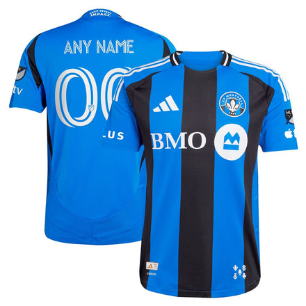CF Montreal 2025 Montréal Original On-Field Patch Custom Jersey - Blue