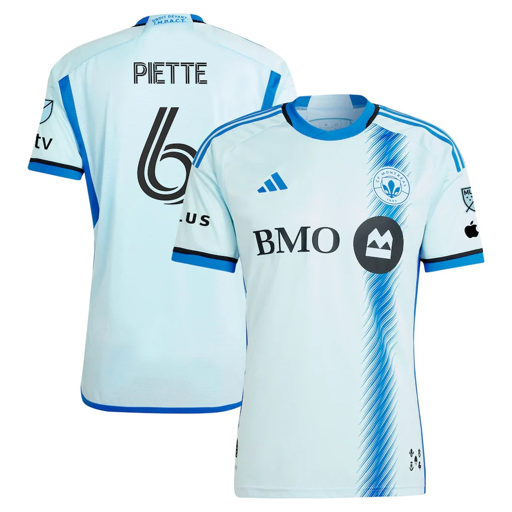 Samuel Piette CF Montreal 2024 La Main Player Jersey – Light Blue