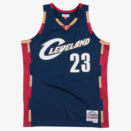 LeBron James Cleveland Cavaliers Hardwood Classics - Navy