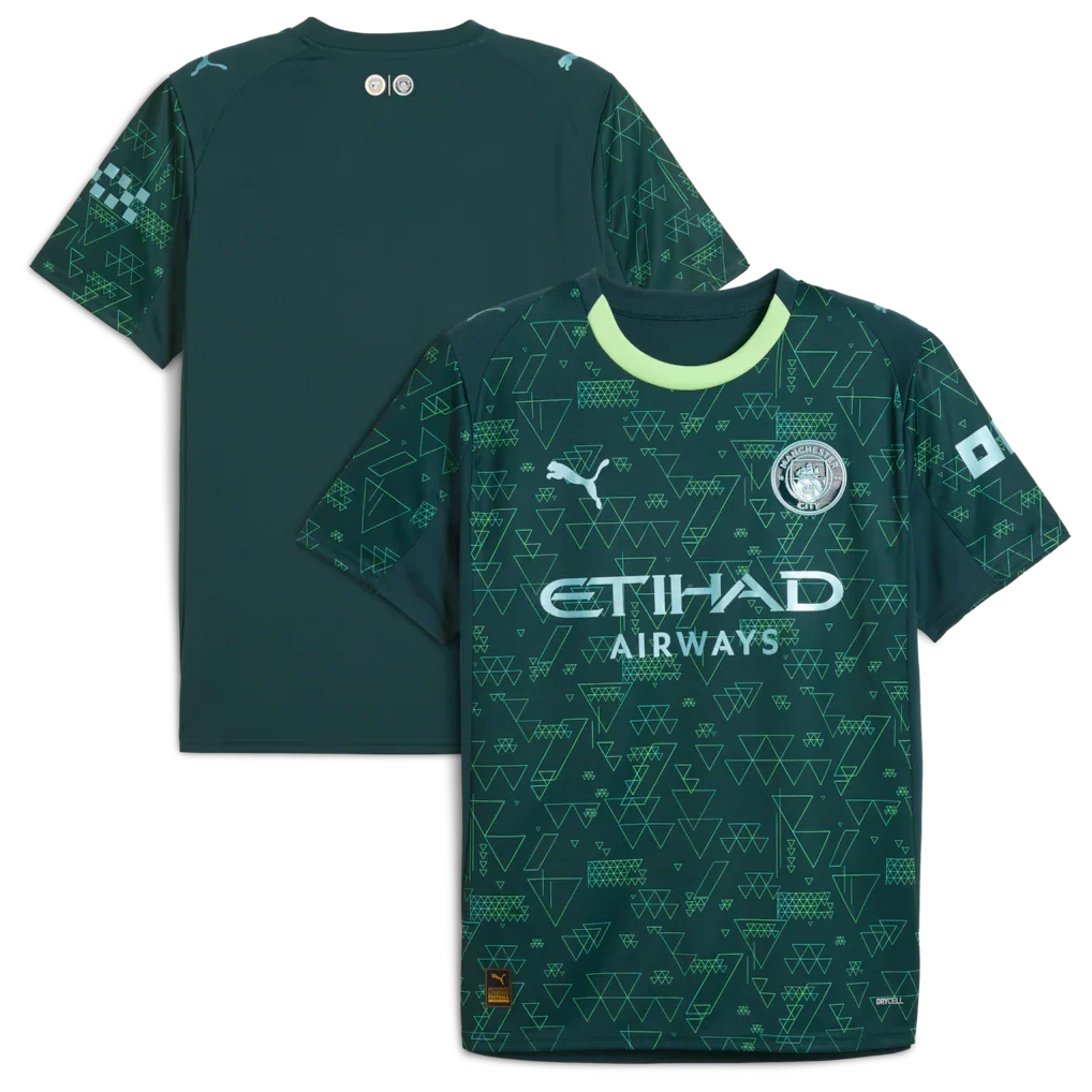 Manchester City x EA SPORTS FC 2025/26 Fourth Jersey - Green