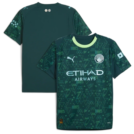 Manchester City x EA SPORTS FC 2025/26 Fourth Jersey - Green