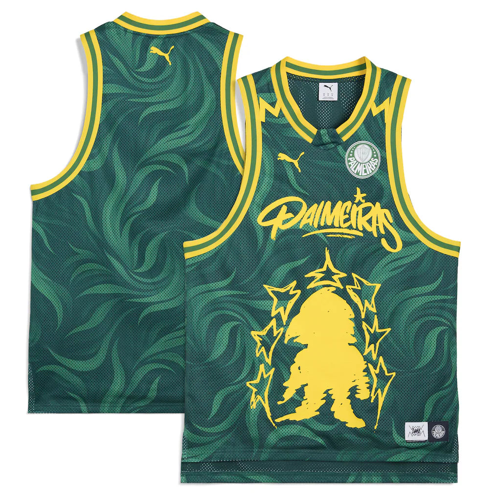 SE Palmeiras 2025 FIFA Club World Cup dryCELL Basketball Jersey - Green