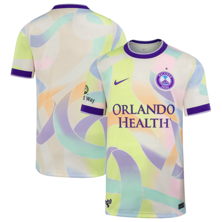Orlando Pride Nike Youth 2026 Secondary Stadium Jersey - Yellow