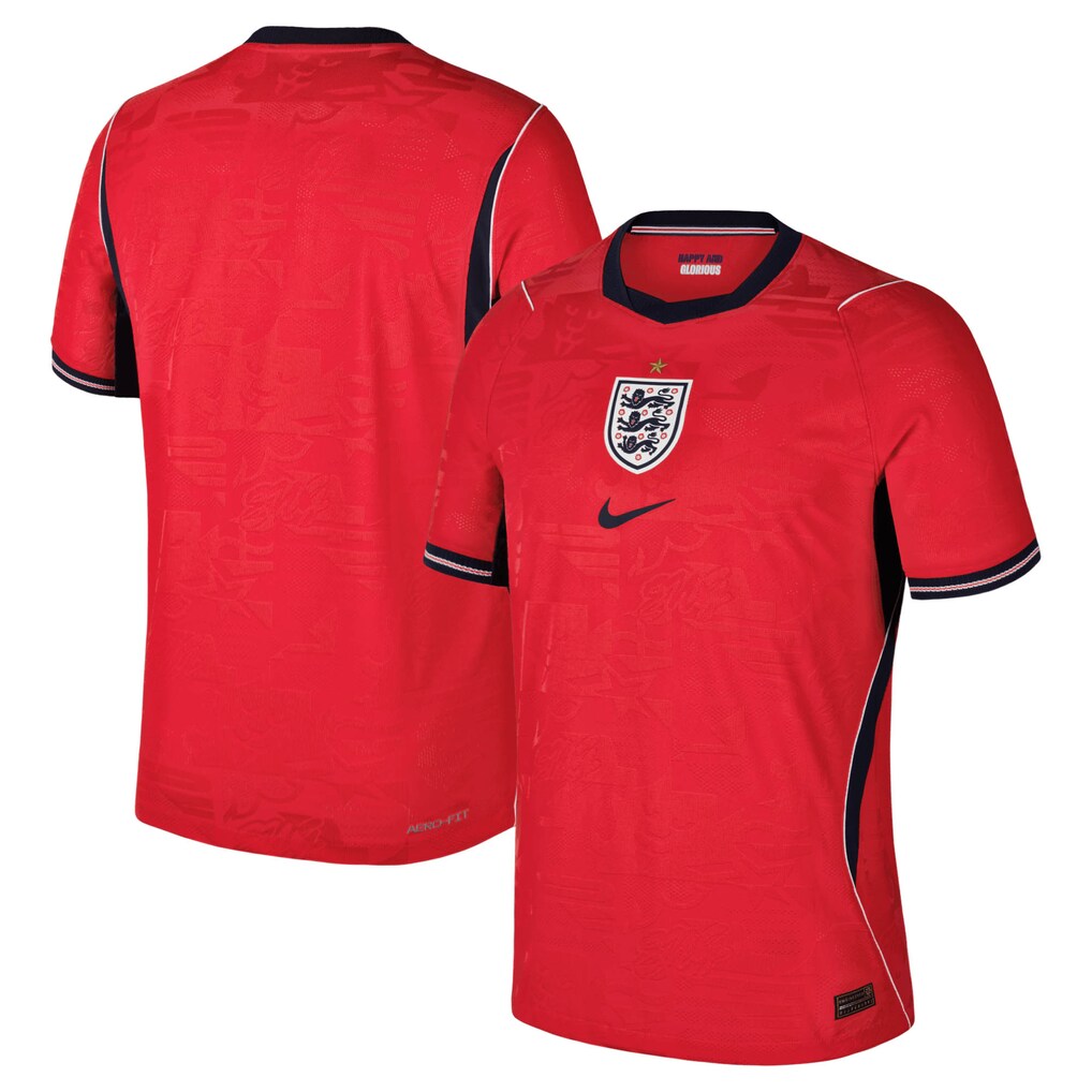 England National Team 2026 Away Match - Red