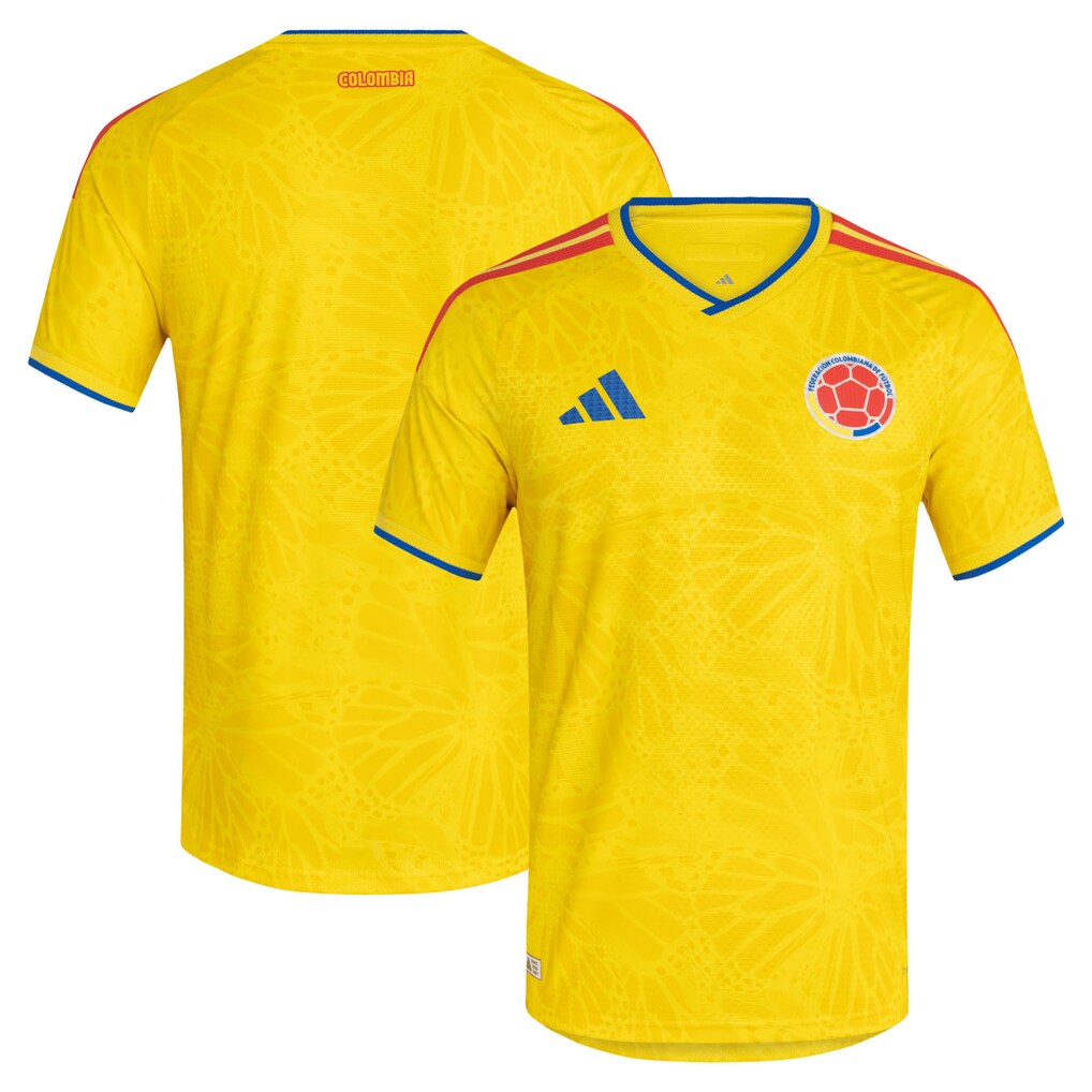 Colombia National Team 2026 Home On-Field - Yellow